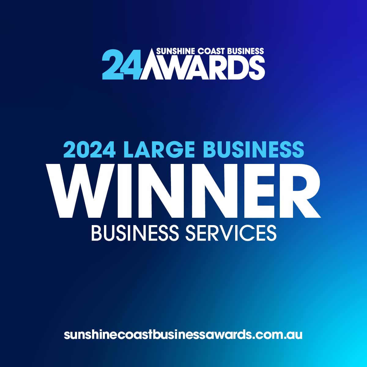 Sunshine Coast Business Award Winner 2024